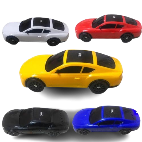 X-701 Car-Shaped Wireless Bluetooth Speaker – High Bass | LED Light | Mic | USB/TF/AUX Support
